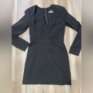 Anthropologie Black Sweetheart Sheath Dress for Cocktail